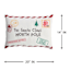Santa Letter Throw Pillow, 14x20