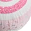 Mrs. Claus' Bakery Pink Beaded Sweet Roll Shaped Throw Pillow, 12"