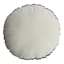Joy Embroidered Round Throw Pillow, 18"