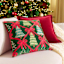 Christmas Tree & Ribbon Throw Pillow, 18"