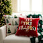 Authentic Christmas Village Throw Pillow, 18"