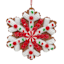 Gingerbread Lane Claydough Snowflake Ornament