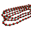 Red & Green Snowball Garland, 12'