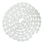 White Ball Garland, 12'