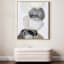 Crosby St. Framed Foiled Abstract Canvas Wall Art, 41x49