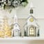 Silver & White House Table Decor, 15"