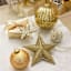 Gold Glass Ornament, 4"