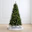 (A37) Pre-Lit Aurora Fir Christmas Tree, 6.5'