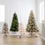 (A37) Pre-Lit Aurora Fir Christmas Tree, 6.5'
