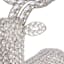 Arctic Wonderland Crystal Standing Reindeer, 25"