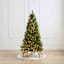(A48) Pre-Lit Carolina Pine Christmas Tree, 6'
