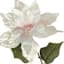 Light Pink & White Poinsettia Stem, 22"