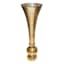 Gold Trumpet Vase, 32"