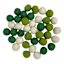 40-Count White & Green Bowl Filler