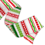 Gingerbread Lane 2.5" Red & Green Striped Ribbon, 10yd