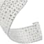 2.5" Silver Dot Ribbon, 10yd