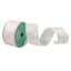 2.5" Pink & White Glitter Ribbon, 8yd