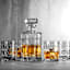 Set of 5 Tribeca Crystal Whiskey Set, 25.5oz/11.5oz