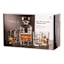 Set of 5 Tribeca Crystal Whiskey Set, 25.5oz/11.5oz