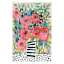 Kait Roberts Multi-Pink Floral Striped Vase Handpainted Canvas Wall Art, 24x36