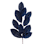 Blue Magnolia Leaf Spray, 25"