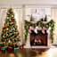 6-Count Red Mix Shatterproof Ornaments, 100mm