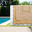 (E504) Origins Beige Outdoor Area Rug, 8x10