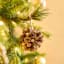 Natural Pinecone Ornament, 4"