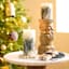 Glistening Snow Scented Pillar Candle, 3x6