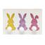 Bunny Trio Tabletop Decor, 8"