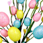 Glittery Eggs Stem, 12"