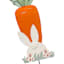 Bunny Bottom & Carrot Yard Stake, 28"