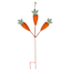 Metal Carrot Trio Yard Stake, 31"