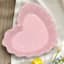 Pink Heart Trinket Tray, 6"