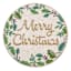 Classic Christmas Merry Christmas Beaded Placemat, 14"