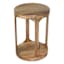 William Wooden Accent Table, Honey Oak Finish