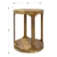 William Wooden Accent Table, Honey Oak Finish