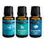 Breathe In Scented Essential Oil Combo Set, 15ml
