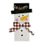 Homespun Holiday Snowman Tabletop Decor, 7"
