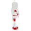 Peppermint Swirl Red & White Nutcracker Ornament