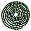 Green Wooden Bead Garland, 144"