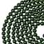 Green Wooden Bead Garland, 144"