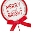 Merry & Bright Table Sign, 14"