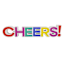 Colorful Cheers Tabletop Sign