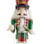 Wooden Green Musical Nutcracker, 14"