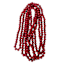 Homespun Holiday Red Wooden Bead Garland, 144"