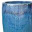 Blue Hancock Ceramic Outdoor Planter, Medium