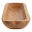 Carved Wood Boat Tray, 23"