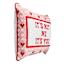 Valentine's It's Not Me Its You Needlepoint Sentiment Throw Pillow, 14x20