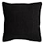 Crosby St. Black Soft Textured Boucle Throw Pillow, 18"